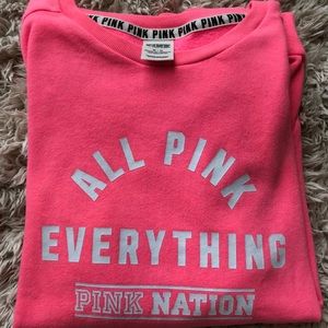 Victoria’s Secret Pink crew neck